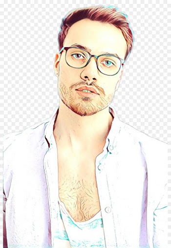 Moustache, Beard, Glasses, Face, Eyewear PNG