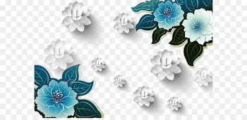 Moutan peony Download Flower Template - 3D three-dimensional flowers background 