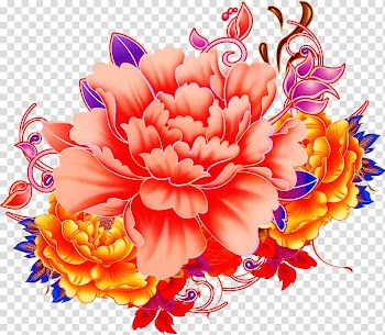 Moutan peony Flower , Peony transparent background PNG clipart
