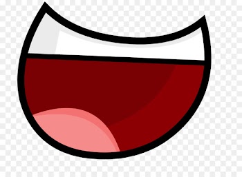 Mouth, Smile, Cartoon, Red, Line PNG