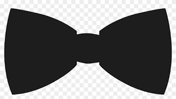 Movember Bowtie Png Clipart Image - Black Bow Tie Clipart