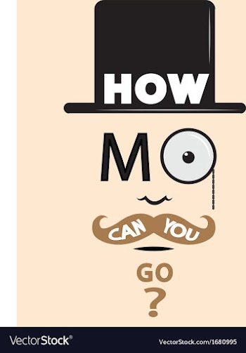 Movember design vector image