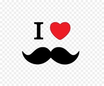 Movember Moustache Heart Clip art - Mustache 