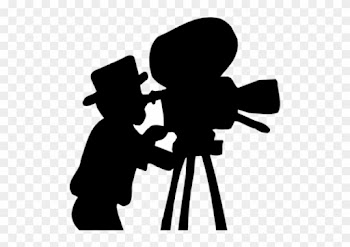 Movie Camera Silhouette At Getdrawings - Movie Camera Clipart Png