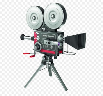 Movie camera Video camera - Retro vintage movie camera assignment 