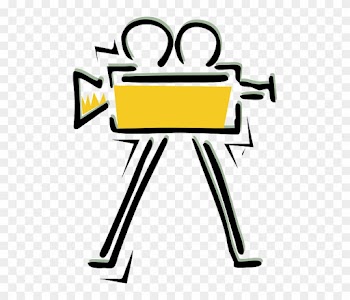 Movie, Cinema, Camera, Director, Film Projector - Film Camera Clip Art