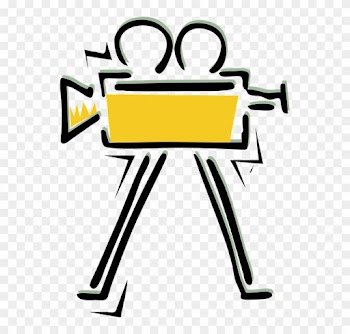Movie Cinema Camera Director Film Projector - Film Camera Clip Art
