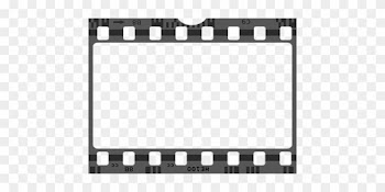 Movie Cinema Negative Frame Camera Border - Film Strip Png