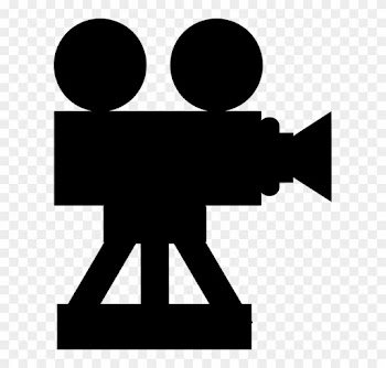 Movie Clipart Hollywood Camera - Eat, Sleep, Rave, Repeat
