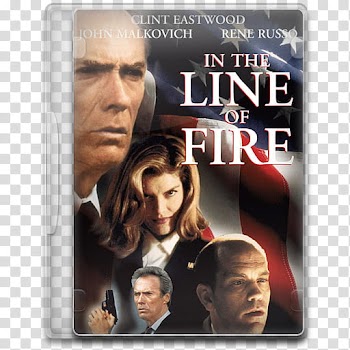 Movie Icon , In the Line of Fire, In The Line of Fire DVD case transparent background PNG clipart