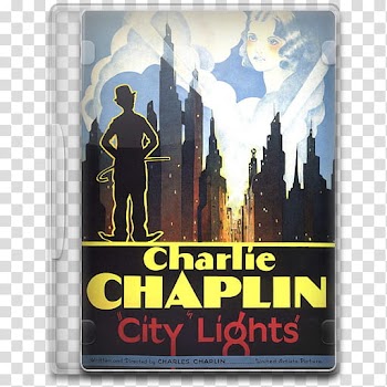 Movie Icon Mega , City Lights, Charlie Chaplin City Lights DVD case transparent background PNG clipart