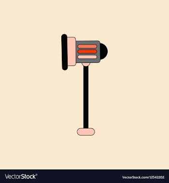 Movie stage light in flat vector image
