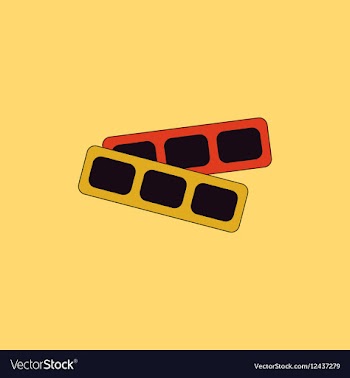 Movie tickets in flat style vector image