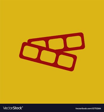 Movie tickets in flat style vector image