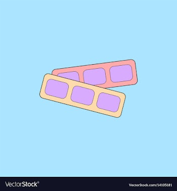 Movie tickets in flat style vector image