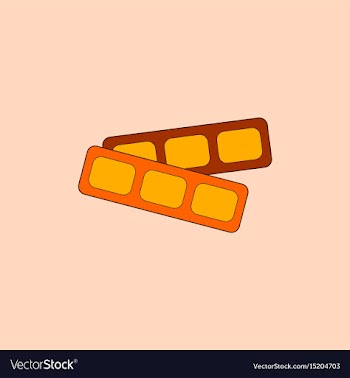 Movie tickets in flat style vector image