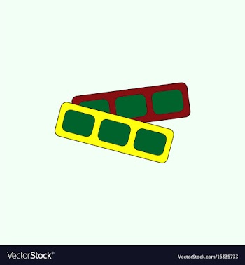 Movie tickets in flat style vector image