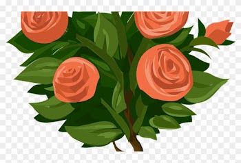 Moving Clip Art Flower Bouquet Gardening Flower And - Shrubs Plants Rose Clipart