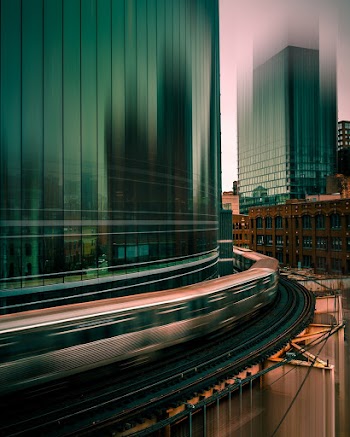 moving train