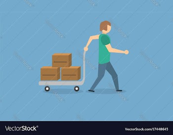 Moving vector image