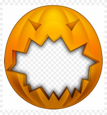 Mq Pumpkin Halloween Frame Frames Border Borders - Transparent Halloween Frames