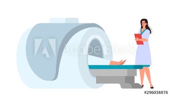 MRI scan procedure