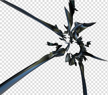 MrRobin abstract cd age , white and black floral pendant lamp transparent background PNG clipart