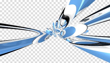 MrRobin cd age, blue, black, and white abstract art transparent background PNG clipart