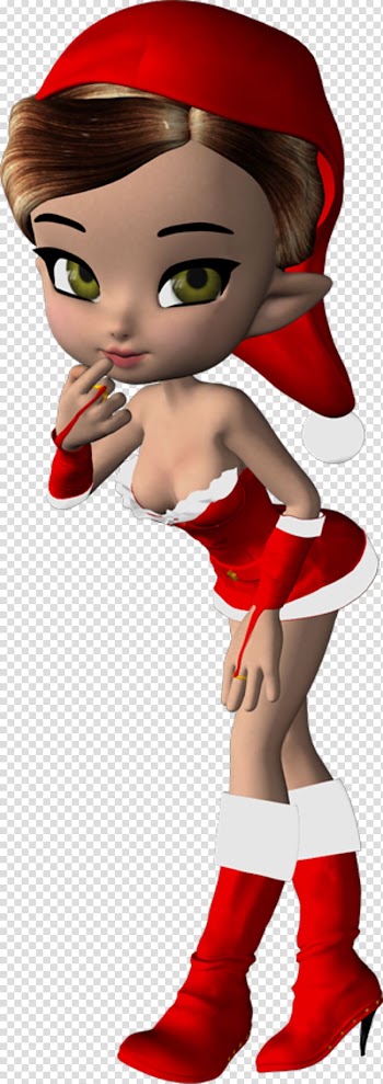 Mrs. Claus Santa Claus Christmas elf , Elf transparent background PNG clipart