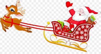 Mrs Claus, Sled, Santa Claus PNG