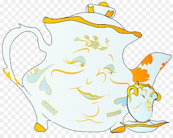 Mrs. Potts Chip Illustration Art Barstje - chip 