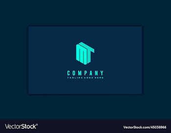 mt letter logo