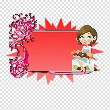 Muchas Cositas Lindas, girl holding sale illustration transparent background PNG clipart
