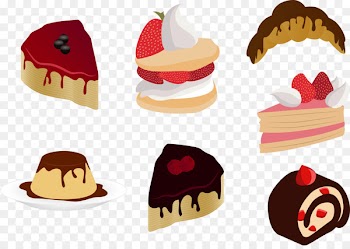 Muffin Shortcake Cupcake Gelatin dessert - Vector chocolate cake 