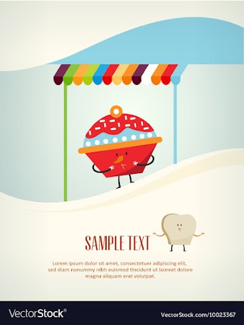 Muffin vector image
