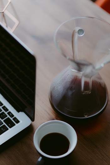 Mug Beside Macbook