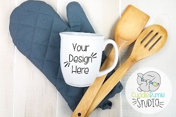 Mug Mockup | A Flat Lay Kitchen Theme