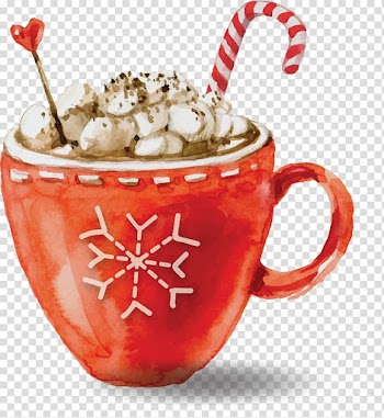 Mug of smoothies painting, T-shirt Printing Christmas Spreadshirt, cartoon painted snow top coffee transparent background PNG clipart