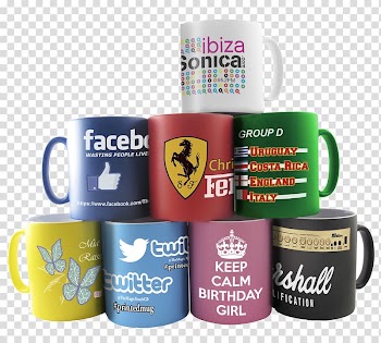 Mug Printing Business Paper Promotional merchandise, Business Corporate Identity Gift Items transparent background PNG clipart