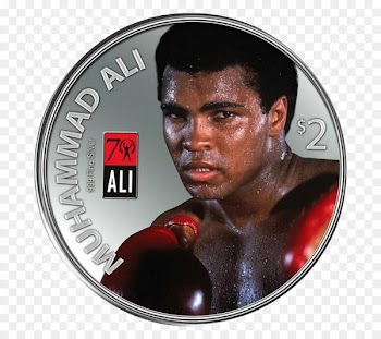 Muhammad Ali vs. Joe Frazier II Boxing Coin Silver - Boxing 