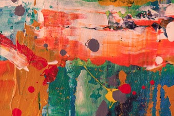 Multi-colored Abstract Painting