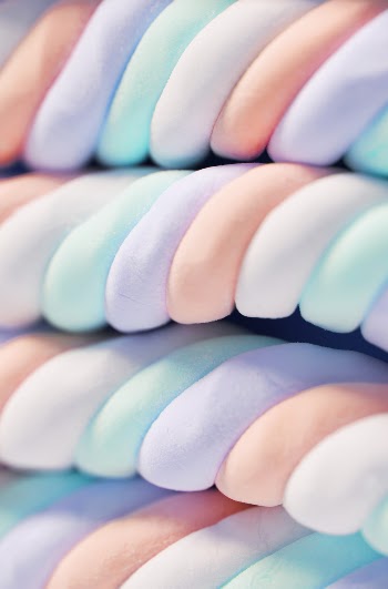 Multi-colored Marshmallows