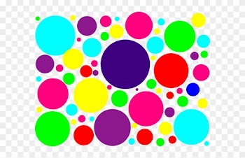 Multi Colored Polka Dots Clip Art At Clipart Library - Multi Colored Polka Dots