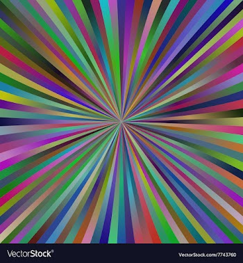 Multicolor abstract explosion design background vector image