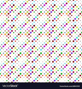 Multicolor circle pattern background - abstract vector image