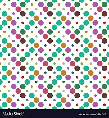 Multicolor circle pattern background - abstract vector image