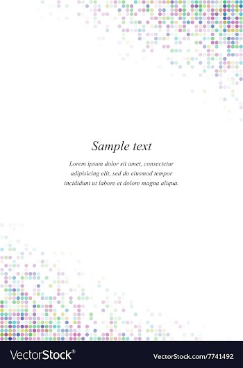 Multicolor page corner design template vector image
