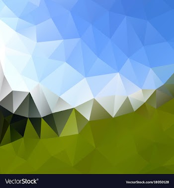 Multicolor polygonal background design vector image