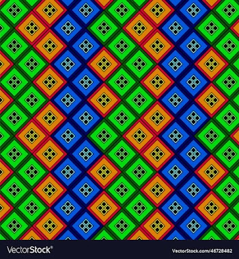 multicolor toraja tribe seamless pattern
