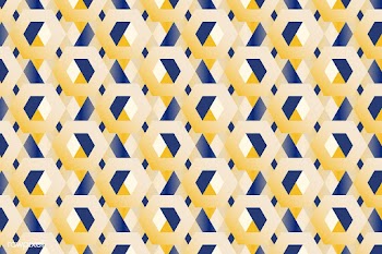 Multicolored 3D hexagonal pattern background | Free stock vector - 592080